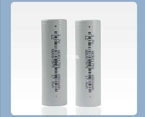качество  21*70mm Rechargeable Flashlight Battery 21700 3.7 V Li Ion Battery 4800mah завод