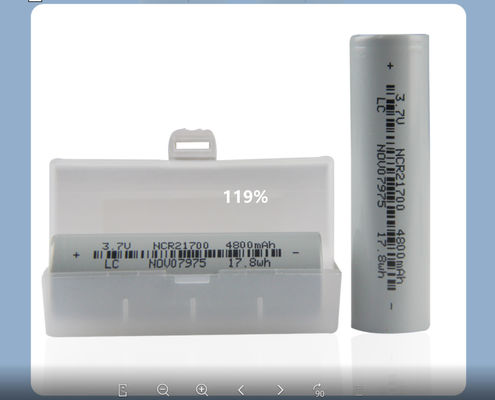 батарея 4800mah иона перезаряжаемые батарейки для карманного фонаря 21700 3,7 v Li 21*70mm