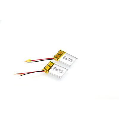 400930 батарея полимера лития цилиндрического OEM 90mah 3.7v высокотемпературная