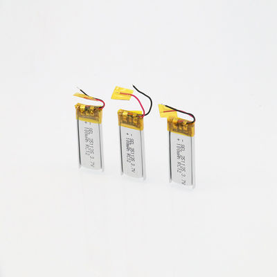 501225 3,7 батарея шлемофона батареи 0.37Wh Bluetooth v 100mah Lipo