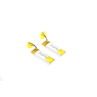 Батареи полимера иона лития IEC61233 продукты стандартной 3.7V80mAh умные пригодные для носки