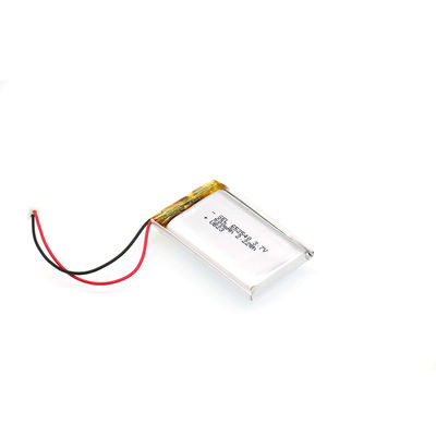 батареи полимера лития 3.8V 100mAh 500830 ультратонкие перезаряжаемые для умного браслета