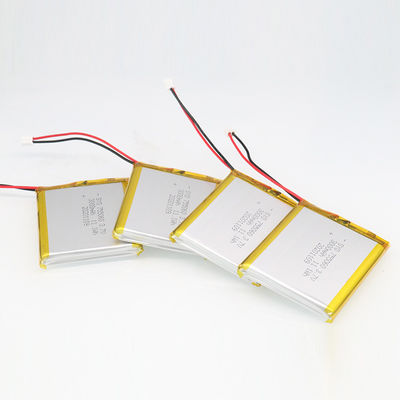 Блок батарей 3,7 v 3000mAh 11.1Wh полимера иона лития квадрата перезаряжаемые