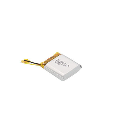 Жизнь батареи полимера иона лития 802530 3.7v600mah OEM небольшая 500 раз