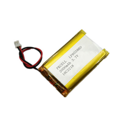 батарея литий-ионного аккумулятора 3,7 v 200mah Lipo 5mm высокотемпературная с CE UL