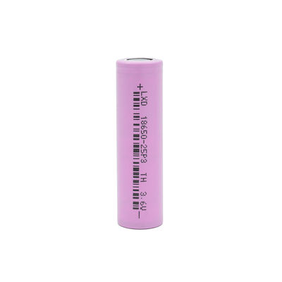 клетки лития литий-ионного аккумулятора 3C Макс 3.6v 2500mah 18650 цилиндрические