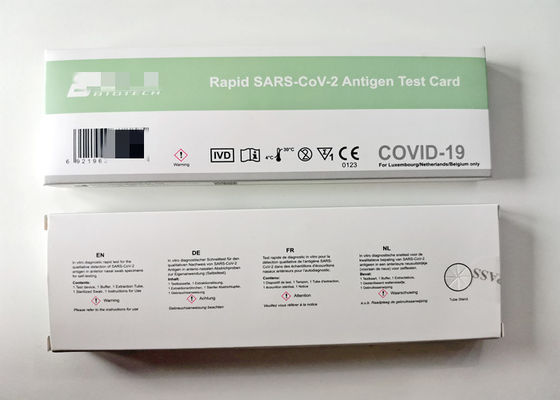 Быстрая карта теста антигена SARS-CoV-2 (Само-испытание), быстрые наборы теста, легкие для использования